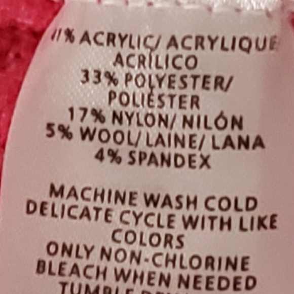 Loft Pink Sequin Star Sweater - Picture 8 of 8